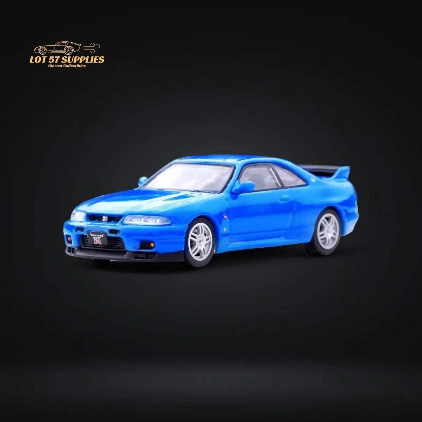 Inno64 Nissan Skyline GT-R (R33) in Blue 1:64 - ToylandEU