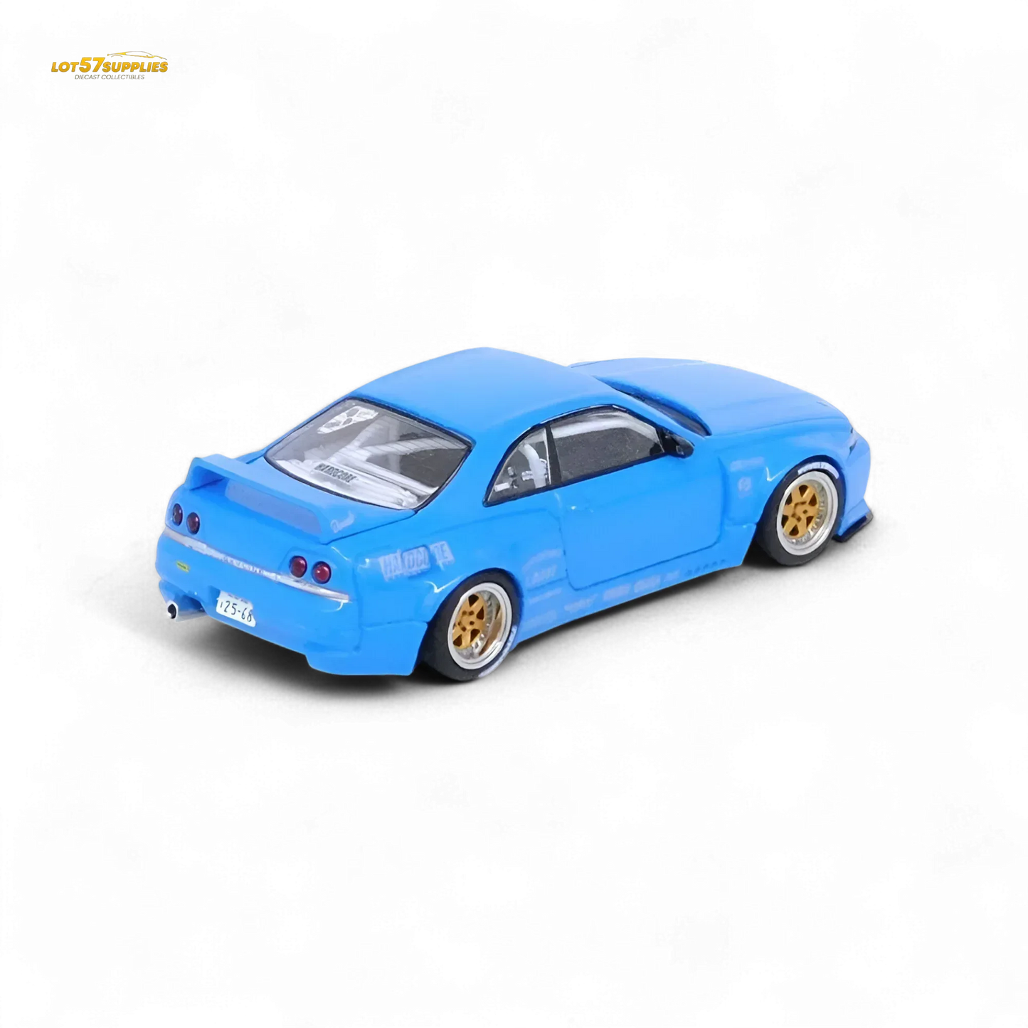 Inno64 Nissan Skyline GT-R R33 Pandem Rocket Bunny Widebody in Blue 1:64 - ToylandEU