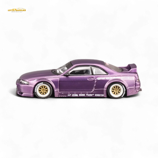  Nissan Skyline GT-R R33 Diecast 1to64 Purple Inno64 -  ToylandEU™