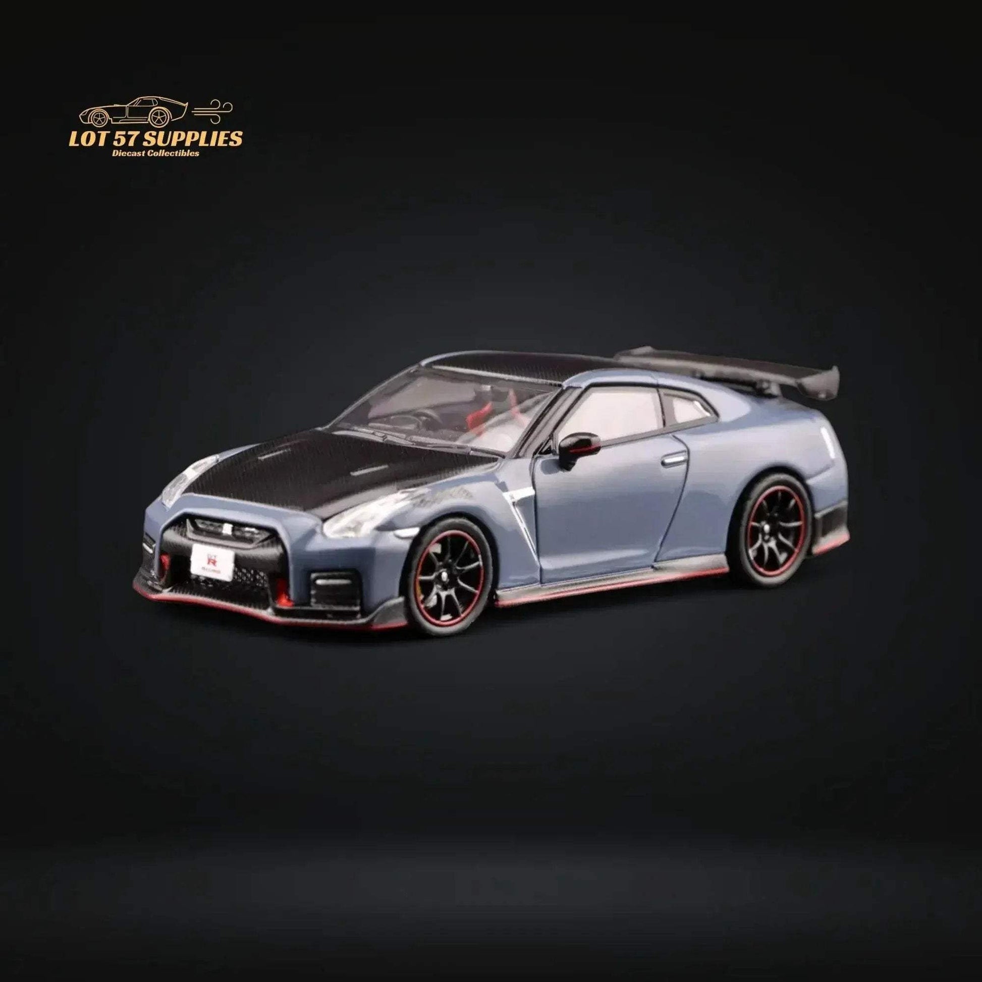 Inno64 Nissan Skyline GT-R R35 Nismo Stealth Gray 1:64 IN64-R35NSE-STGR - ToylandEU
