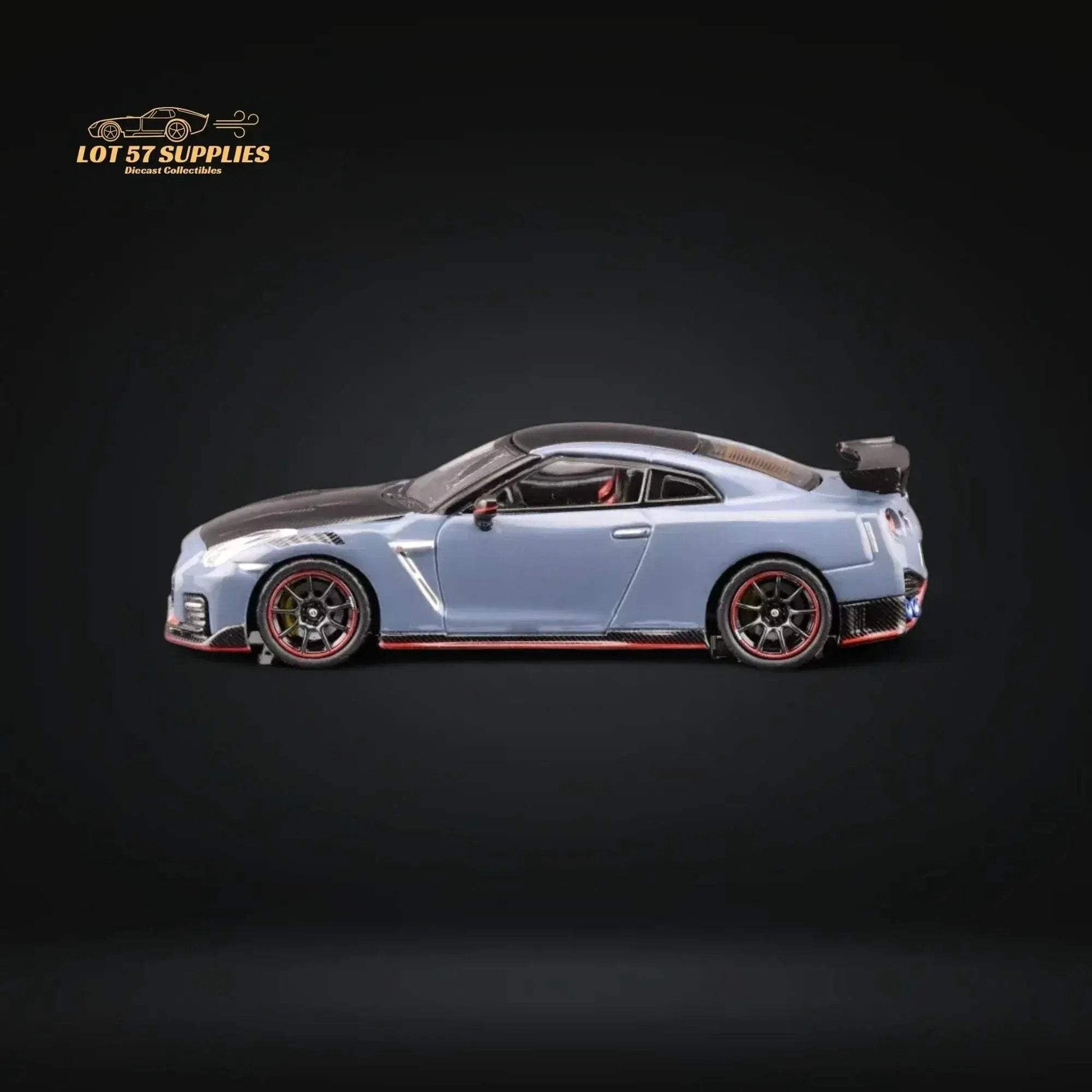 Inno64 Nissan Skyline GT-R R35 Nismo Stealth Gray 1:64 IN64-R35NSE-STGR - ToylandEU