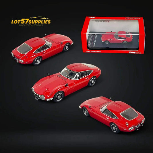  Toyota 2000GT Diecast 1 64 Scale Model Red Edition -  ToylandEU™