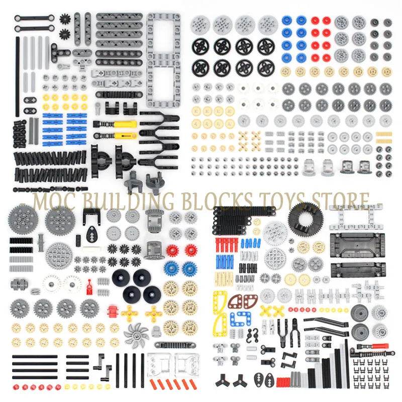 Innovative Engineering Building Blocks Set - High-Tech Construction Kit - ToylandEU