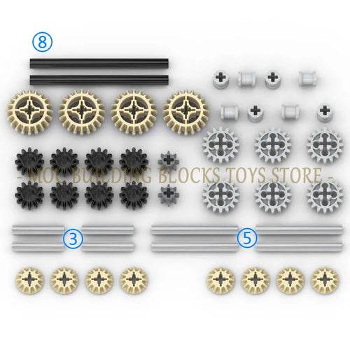 Innovative Engineering Building Blocks Set - High-Tech Construction Kit - ToylandEU