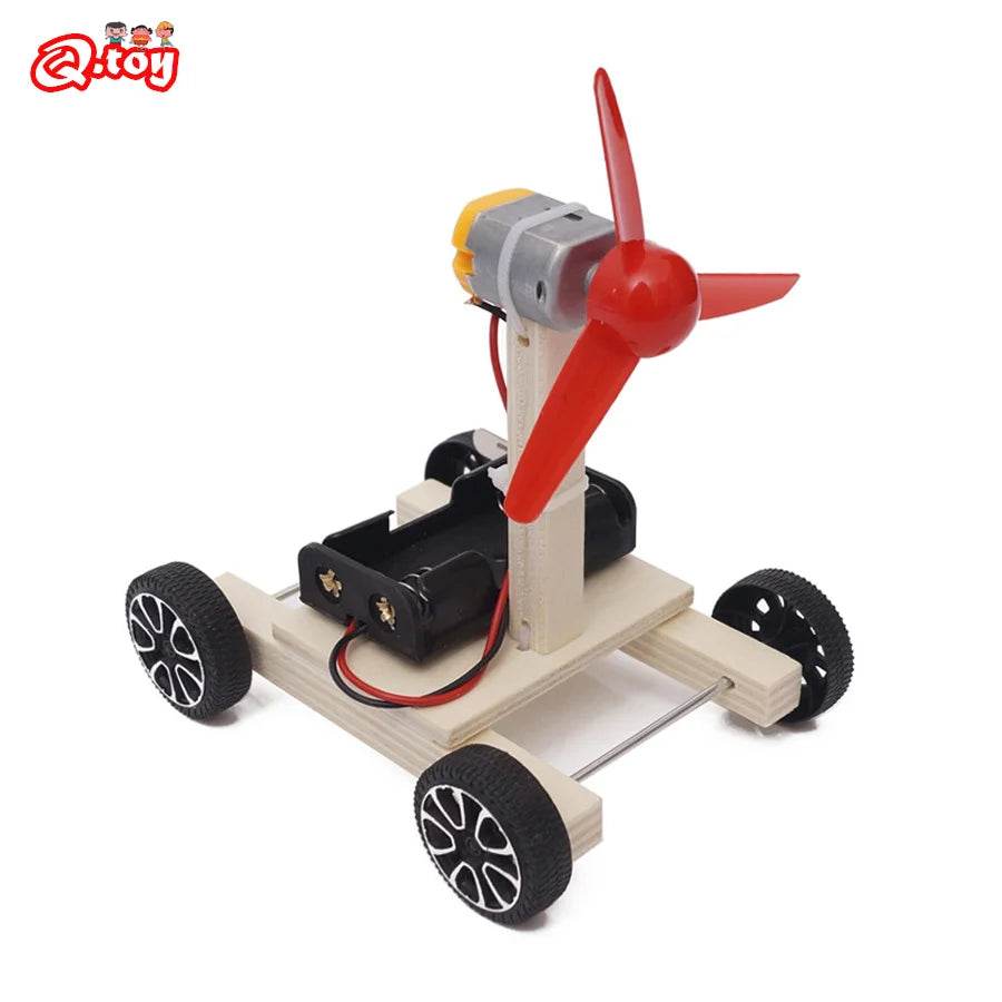 Innovative STEM Kit Air Powered Vehicle Model for Students - ToylandEU