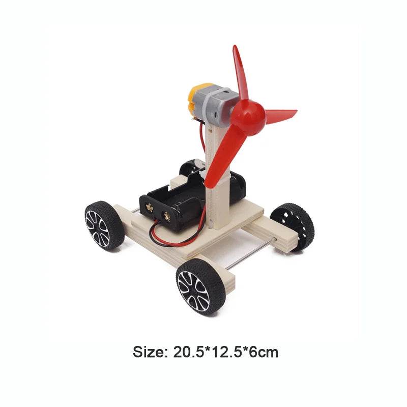 Innovative STEM Kit Air Powered Vehicle Model for Students - ToylandEU