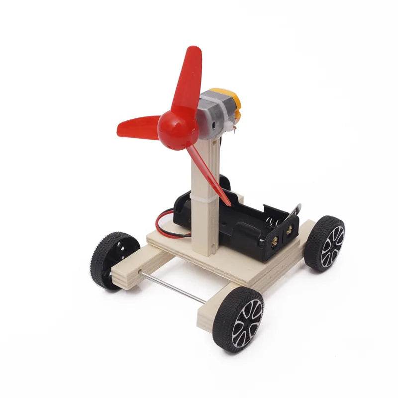 Innovative STEM Kit Air Powered Vehicle Model for Students - ToylandEU