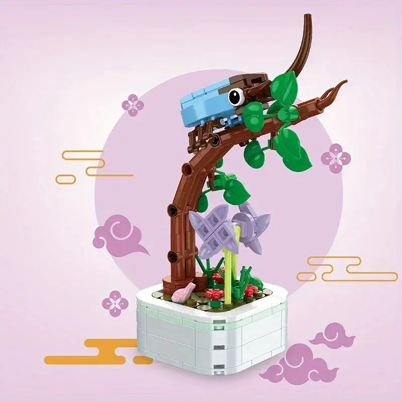 Insect Building Blocks Set DIY Succulent Bouquet Decor - ToylandEU
