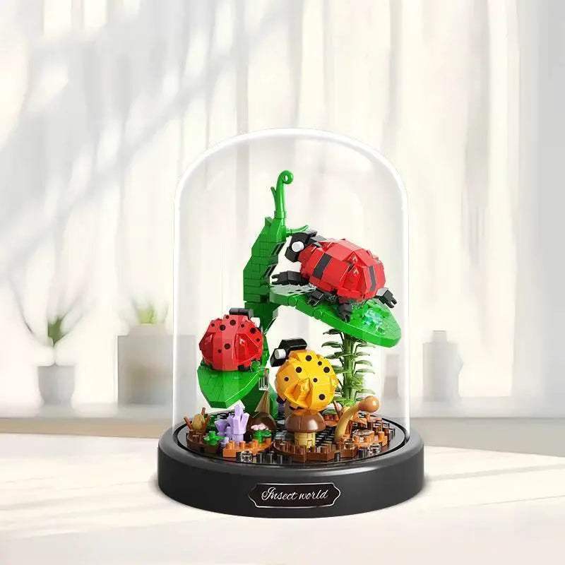 Insect Flower Bonsai Building Block Bee Butterfly Set Deco - ToylandEU