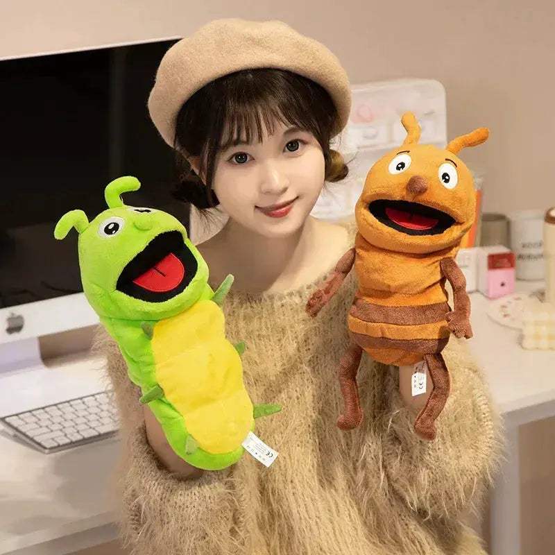Insect Plush Hand Puppets for Storytelling and Education - ToylandEU