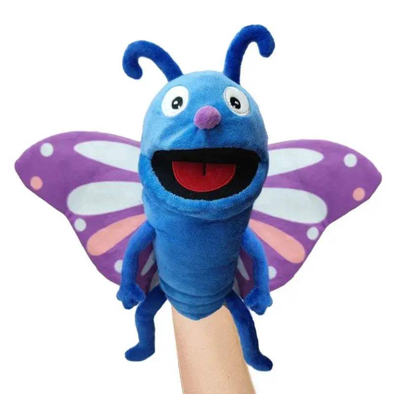 Insect Plush Hand Puppets for Storytelling and Education - ToylandEU