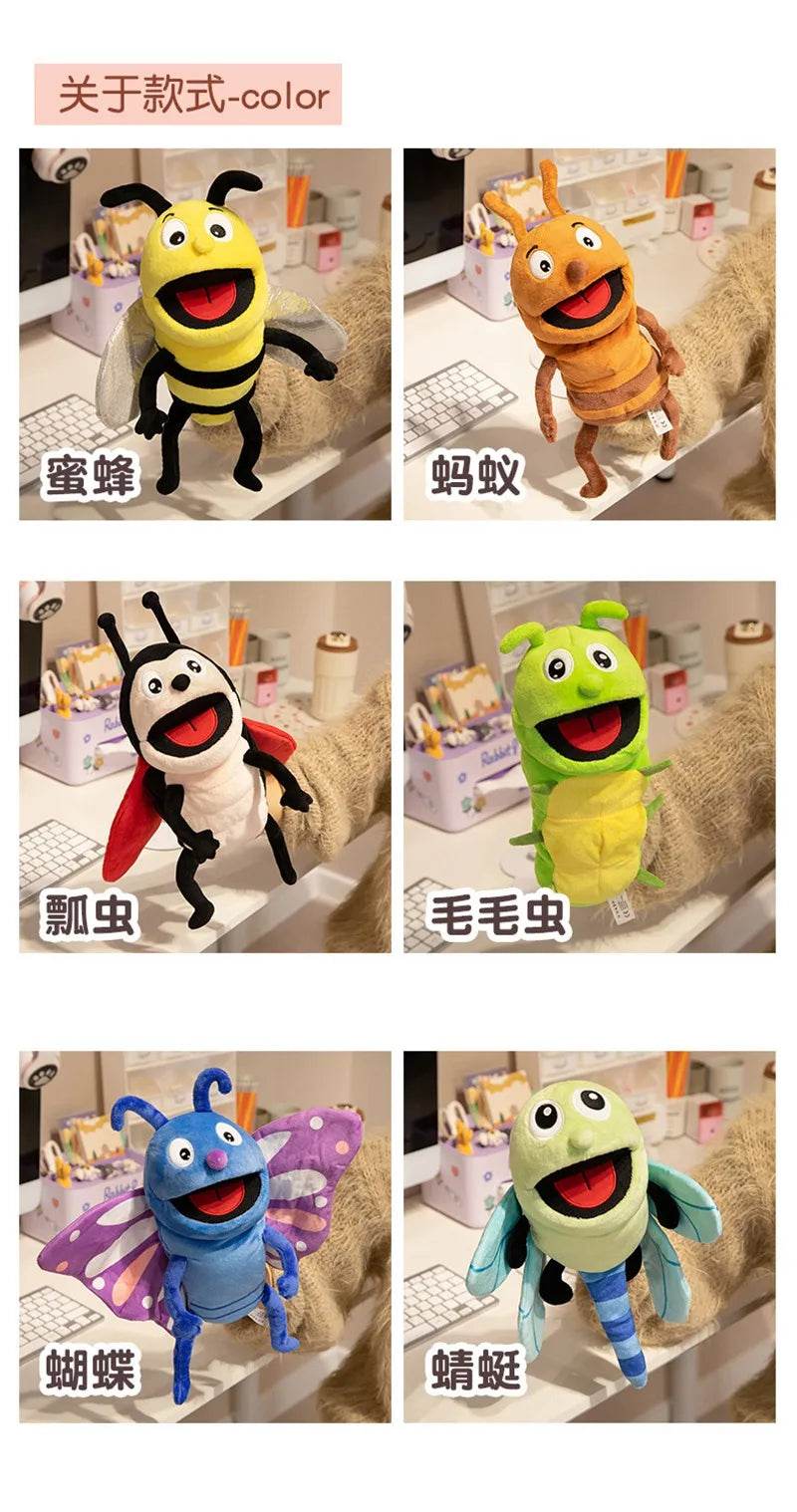 Insect Soft Stuffed Toy Doll Dragonfly Ants Butterfly Ladybug - ToylandEU