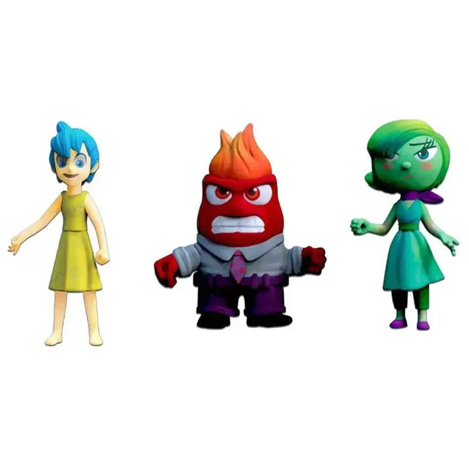 Inside Out Action Figures Set Six Piece Desk Ornament Gift - ToylandEU