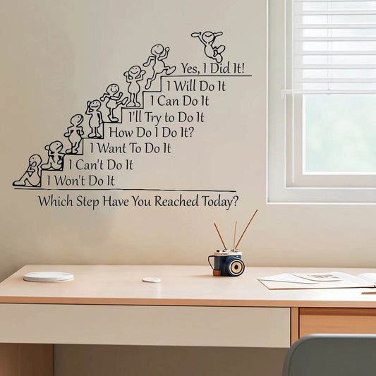 Inspiring Wall Sticker Removable Teamwork Quotes Office - ToylandEU