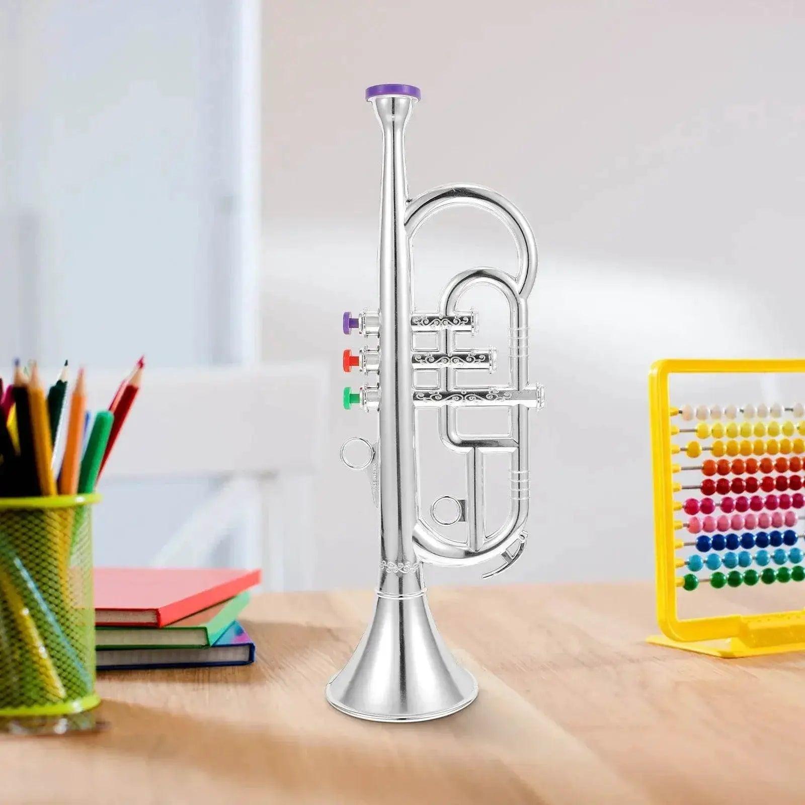  Classical Clarinet Trumpet Saxophone Imitation Musical Instrument Toys for Boys and Girls Early Education Learning Tool for Kids Children -  ToylandEU™
