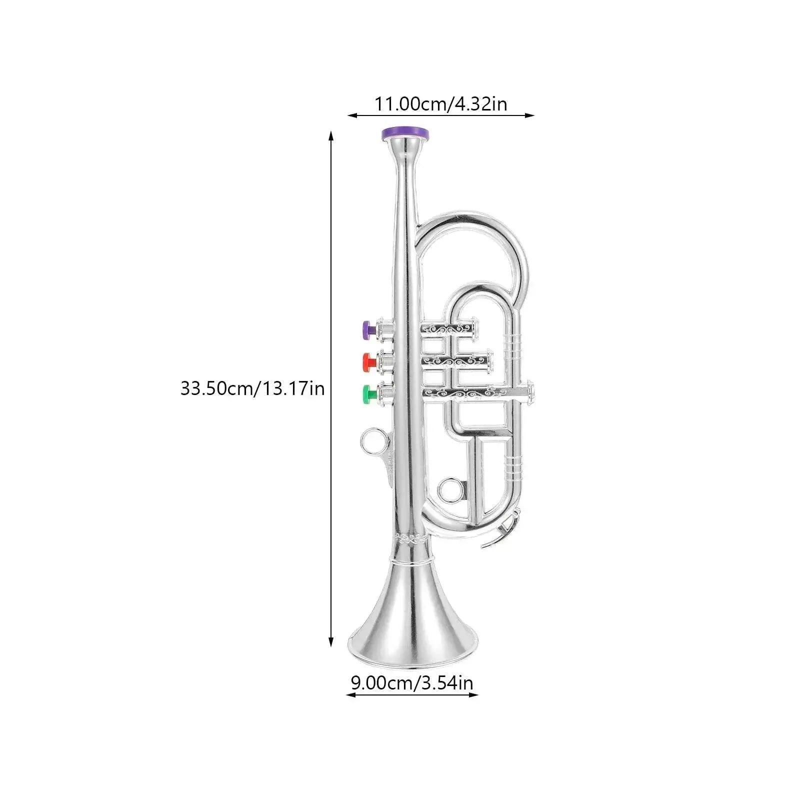  Classical Clarinet Trumpet Saxophone Imitation Musical Instrument Toys for Boys and Girls Early Education Learning Tool for Kids Children -  ToylandEU™