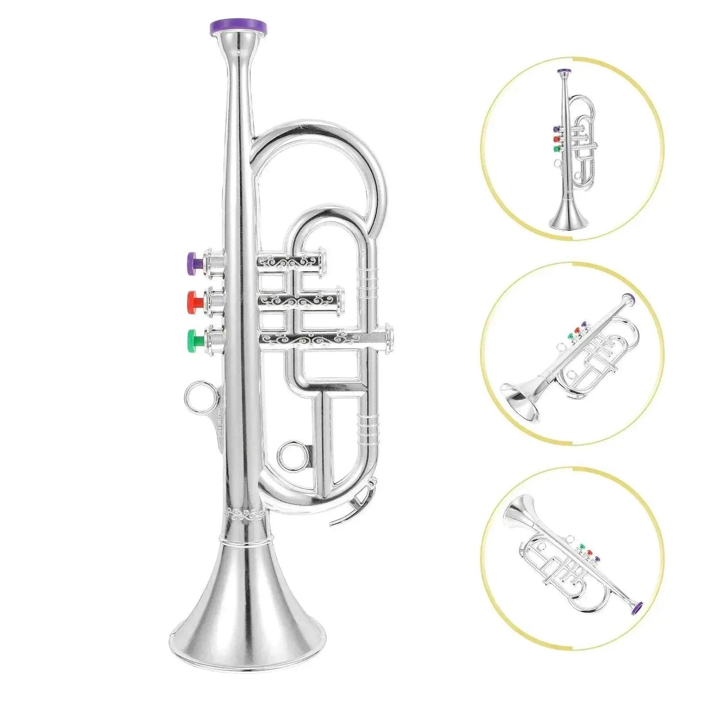  Classical Clarinet Trumpet Saxophone Imitation Musical Instrument Toys for Boys and Girls Early Education Learning Tool for Kids Children -  ToylandEU™
