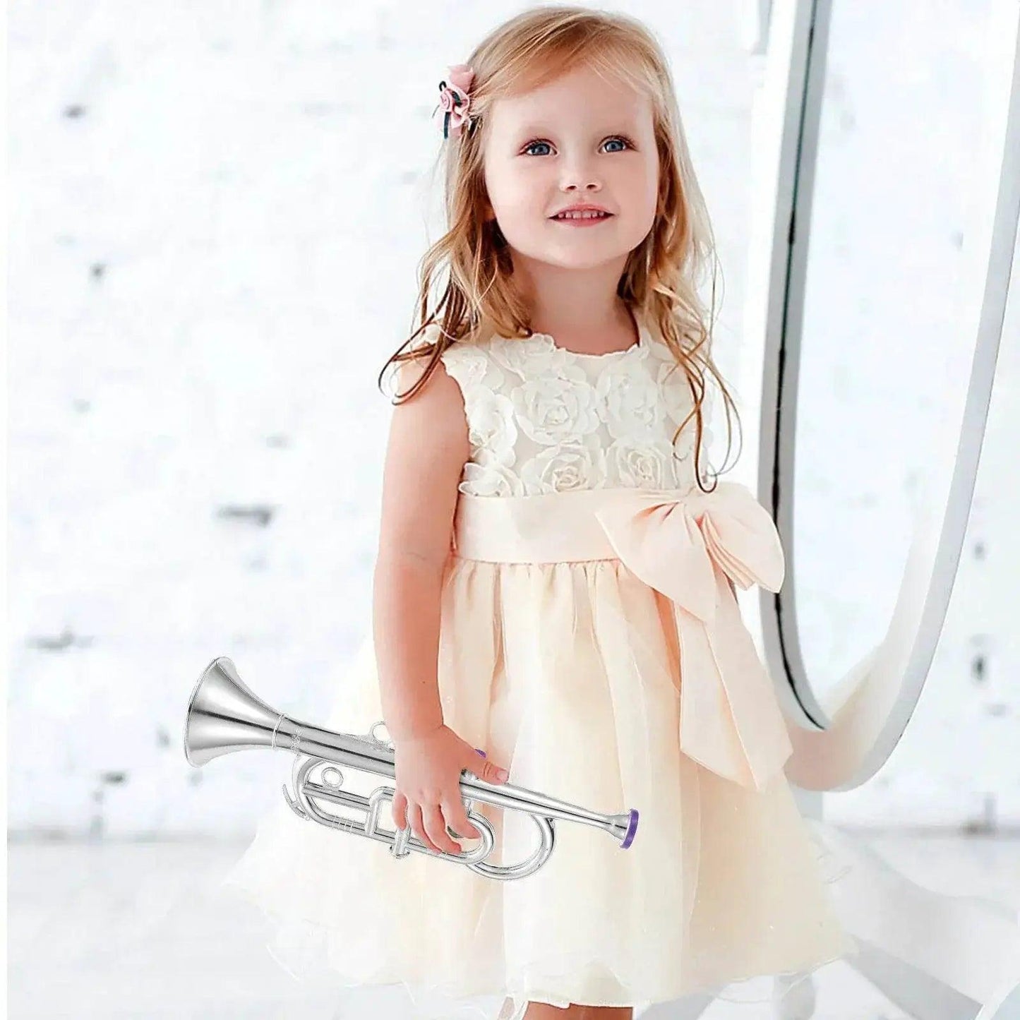  Classical Clarinet Trumpet Saxophone Imitation Musical Instrument Toys for Boys and Girls Early Education Learning Tool for Kids Children -  ToylandEU™