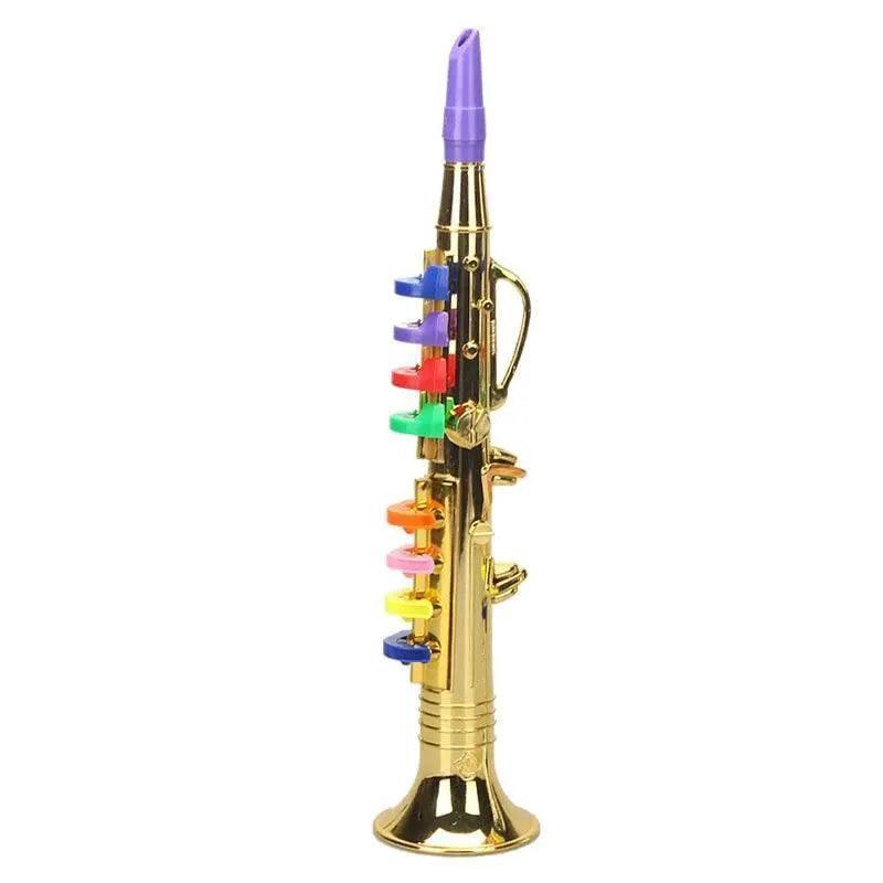  Classical Clarinet Trumpet Saxophone Imitation Musical Instrument Toys for Boys and Girls Early Education Learning Tool for Kids Children -  ToylandEU™