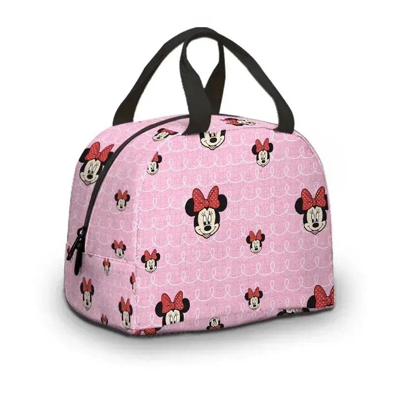  Disney Large Capacity Insulated Lunch Bag Mickey Print Picnic Bag Aluminum Foil Student Handbag -  ToylandEU™