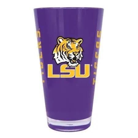  LSU Tigers 20oz Insulated Plastic Pint Glass BPA Free -  ToylandEU™