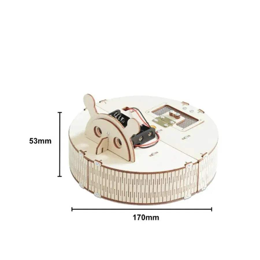Intelligent Obstacle Avoidance Sweeping Robot STEM Toy Kit - ToylandEU