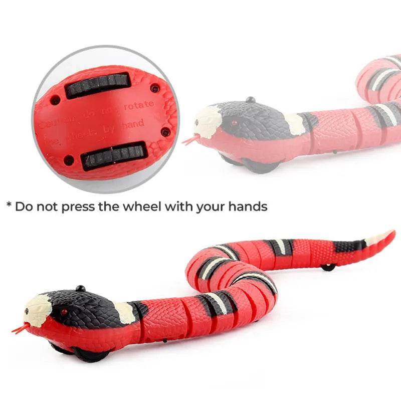 Intelligent RC Snake Toy Obstacle Avoidance For Cats - ToylandEU