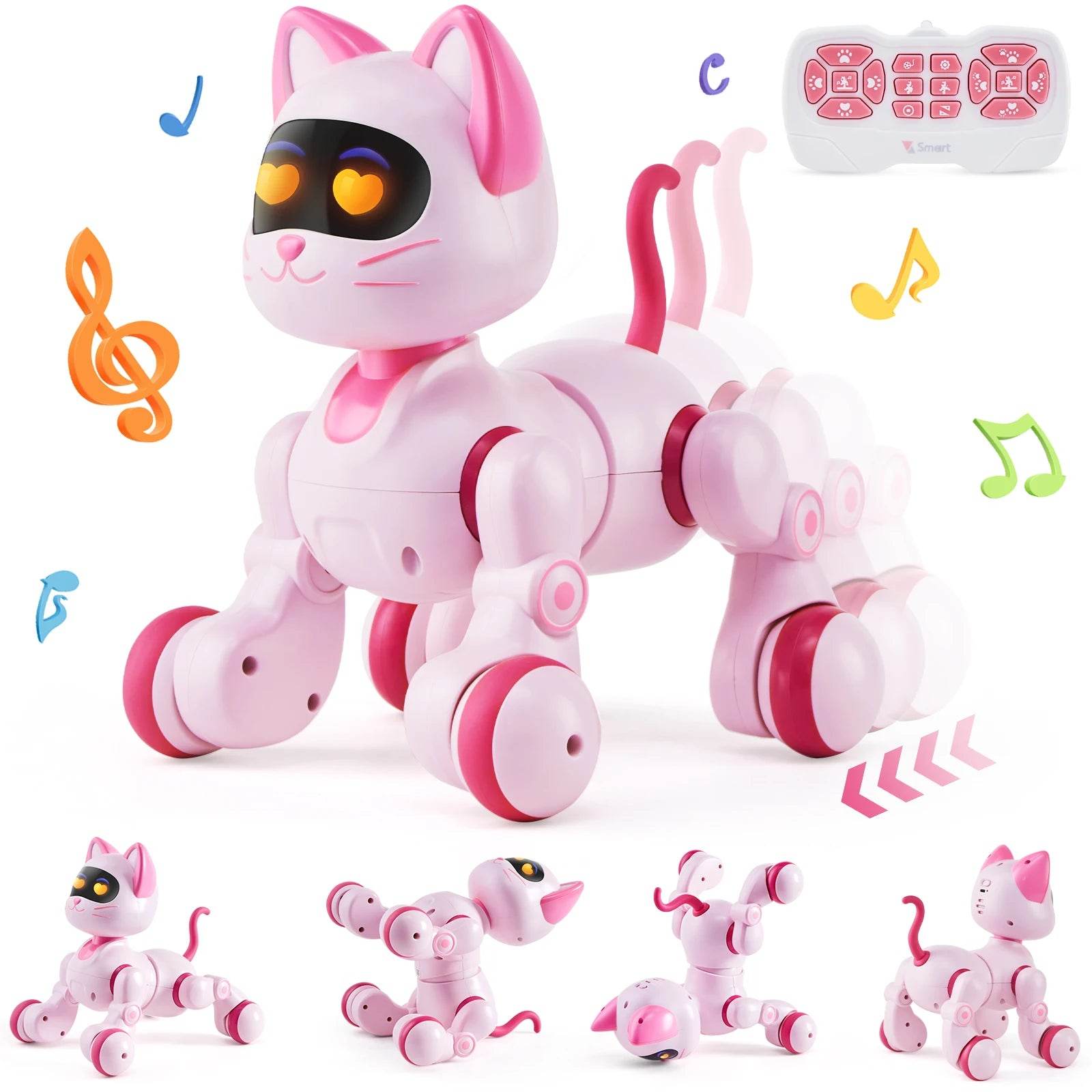 Intelligent Remote Control Robot Cat Toy Touch Sense Kids - ToylandEU