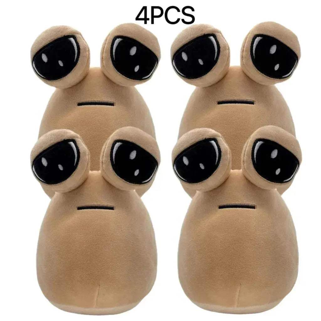  Emotion Alien attack Plush Toy - 22cm Interactive Pou Alien Attack  -  ToylandEU™