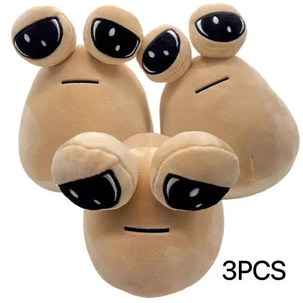  Emotion Alien attack Plush Toy - 22cm Interactive Pou Alien Attack  -  ToylandEU™