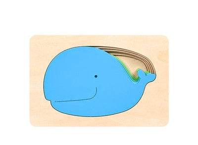 Interactive 3D Animal Puzzle for Kids - Fun Wooden Learning Toy - ToylandEU