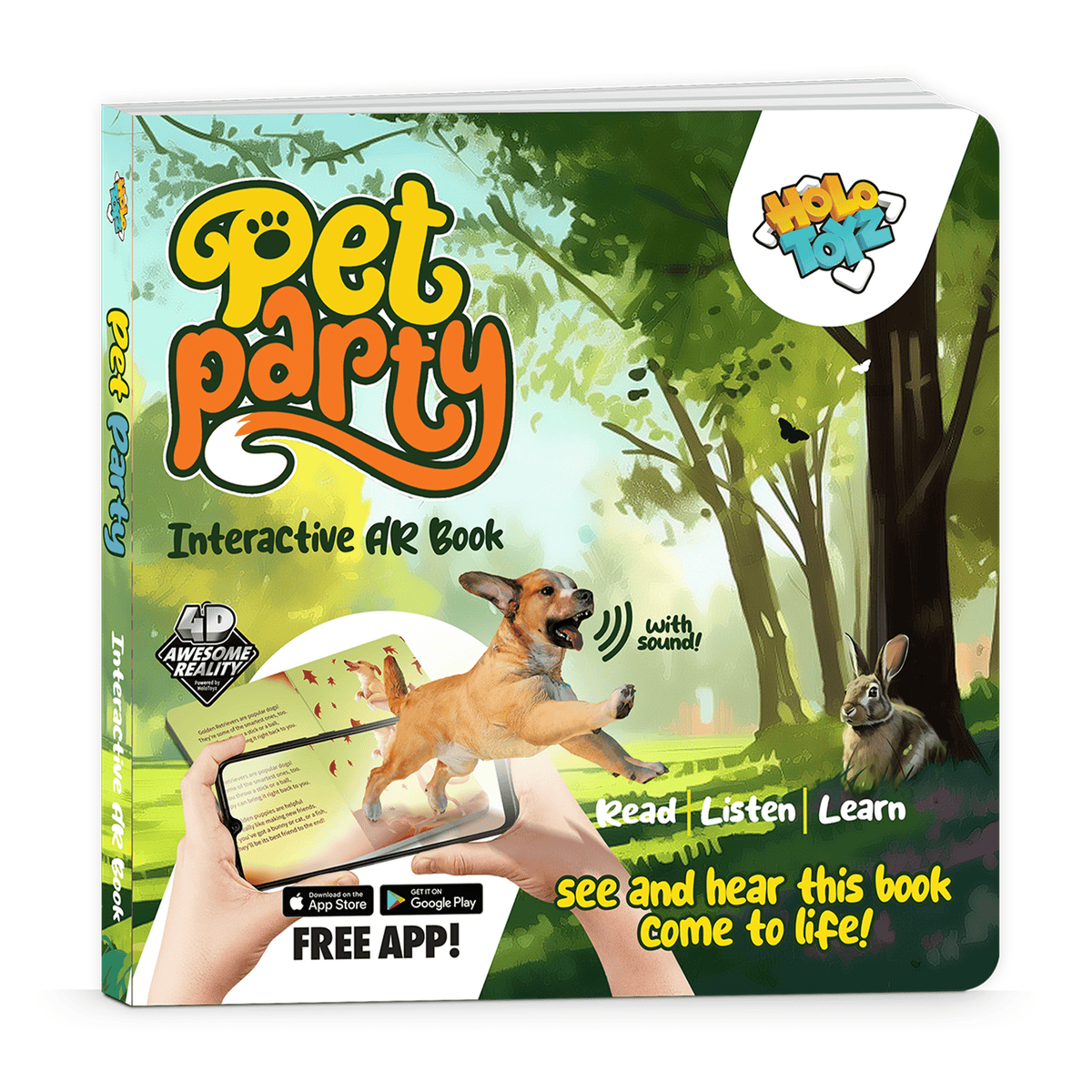 Interactive AR Book | 3D Animated Scenes | Toylandeu™