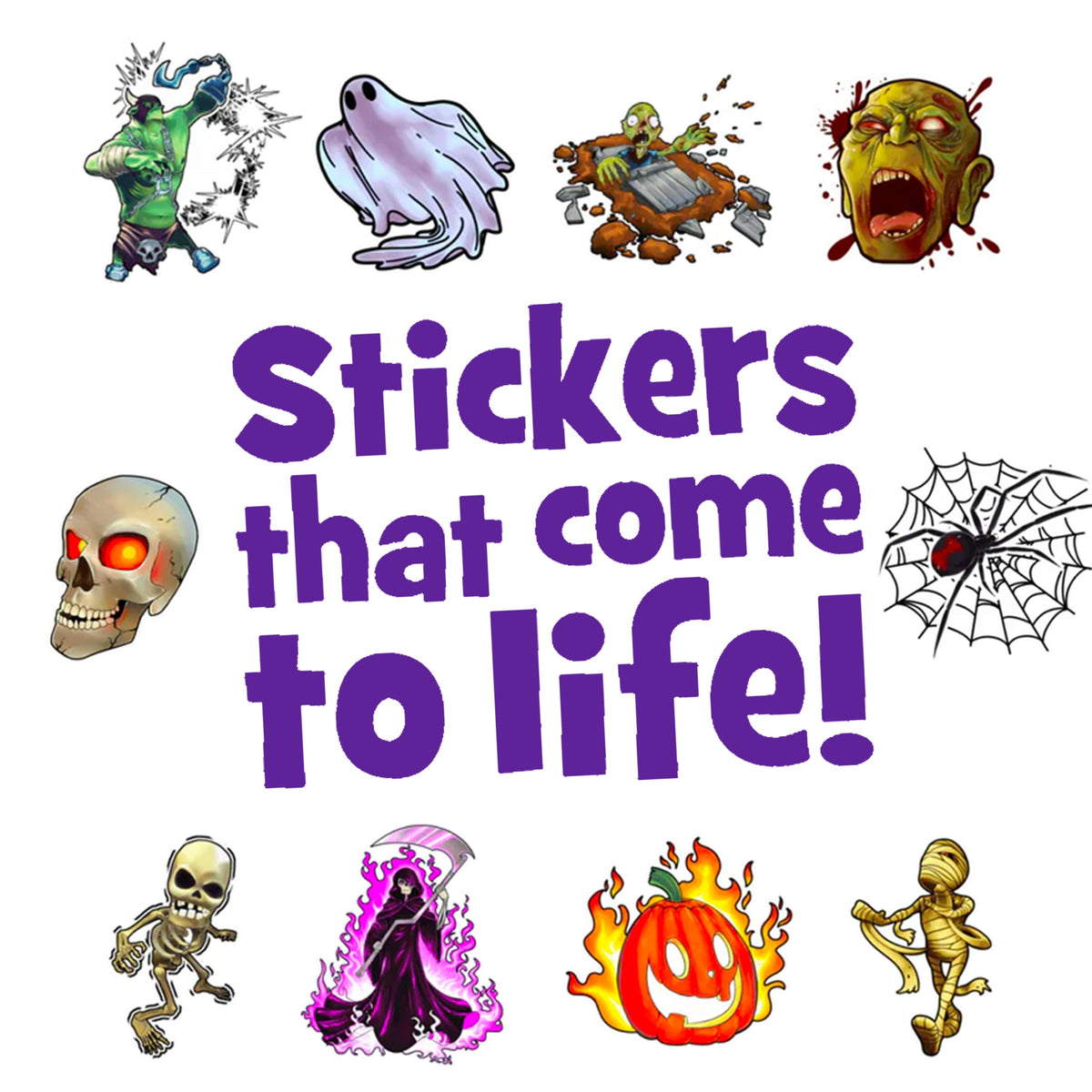 Interactive AR Stickers | 3D Animated Monsters | Toylandeu™