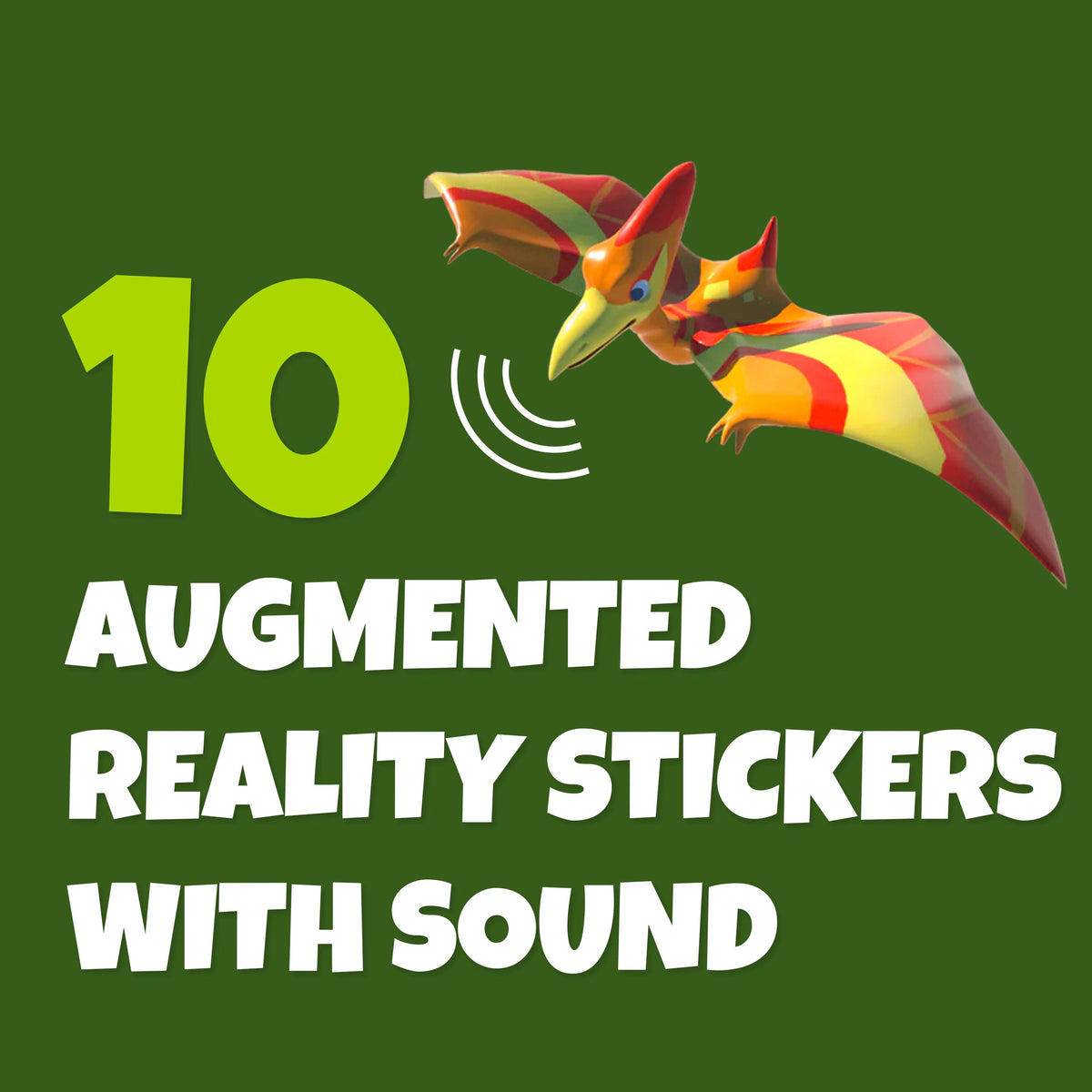Interactive AR Stickers | 3D Animated | Toylandeu™