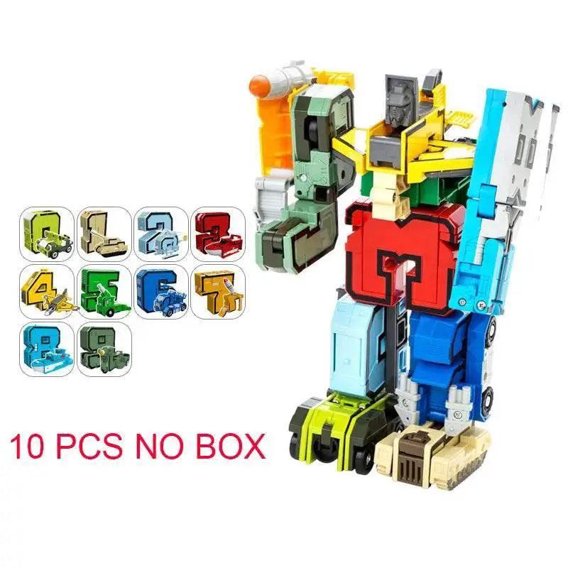  Interactive Assemble Robot 3 Number Toy Toyland EU -  ToylandEU™