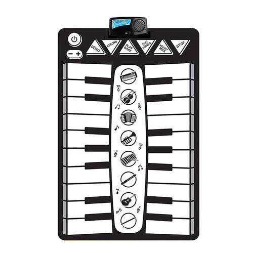 Interactive Baby Piano & Dance Mat with Double Row Keyboard Fun - ToylandEU