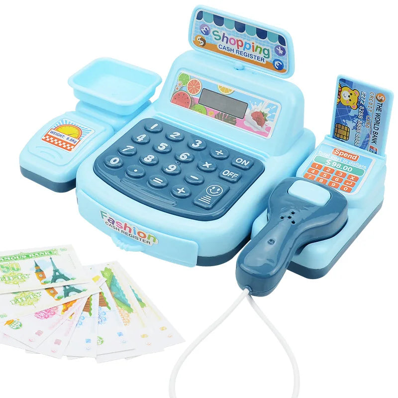 Interactive Cash Register Toy For Kids With Lighting And Sound Effects Perfect Gift For Boys And Girls - ToylandEU