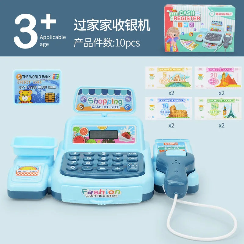 Interactive Cash Register Toy For Kids With Lighting And Sound Effects Perfect Gift For Boys And Girls - ToylandEU