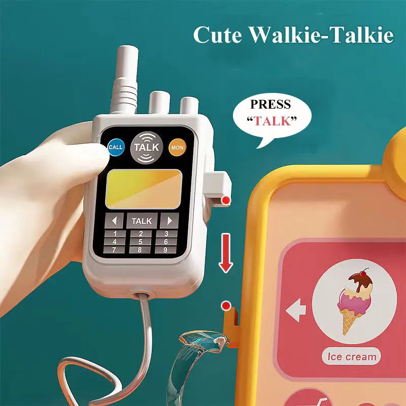 Interactive Cash Register Toy With Scanner And Card Reader And Microphone For Kids - ToylandEU
