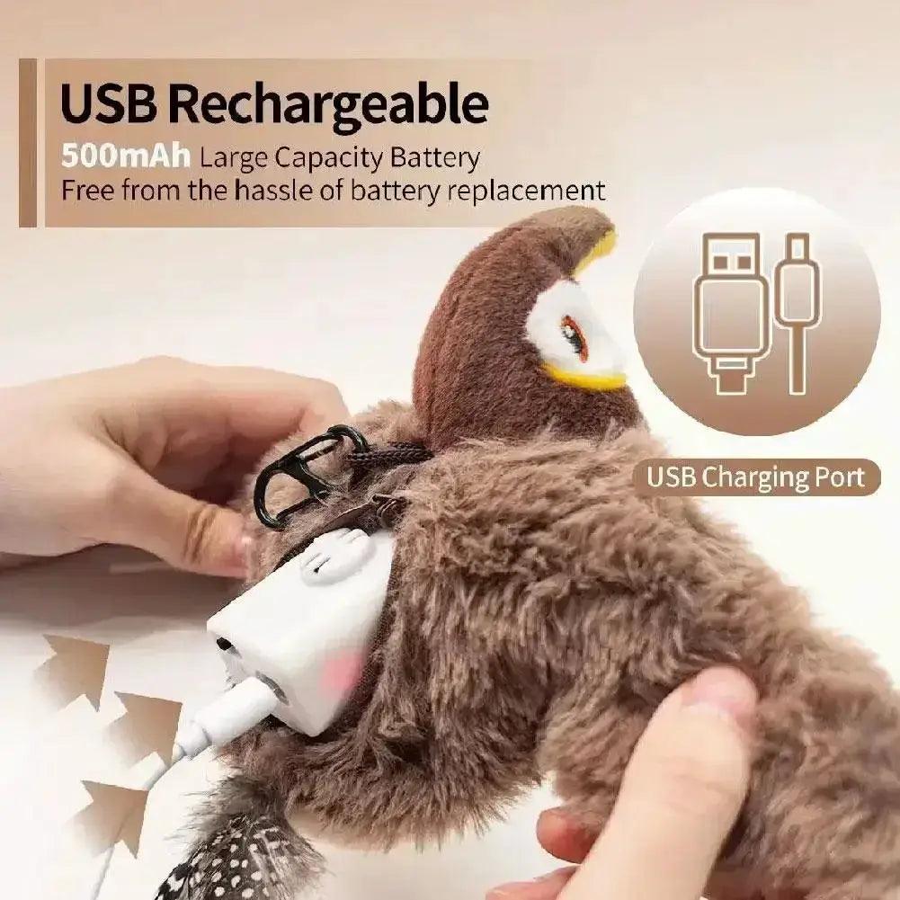  Interactive Dancing Bird Cat Toy With Catnip -  ToylandEU™