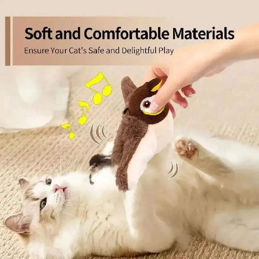  Interactive Dancing Bird Cat Toy With Catnip -  ToylandEU™