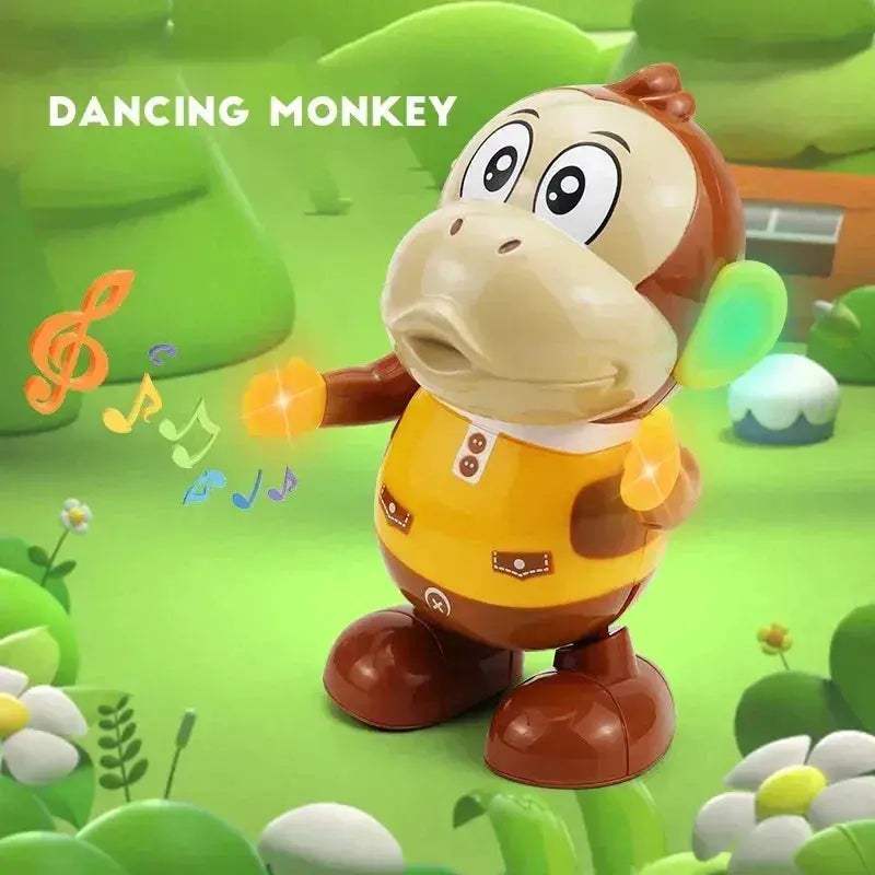 Interactive Dancing Monkey Toy With Lights And Music That Walks - ToylandEU