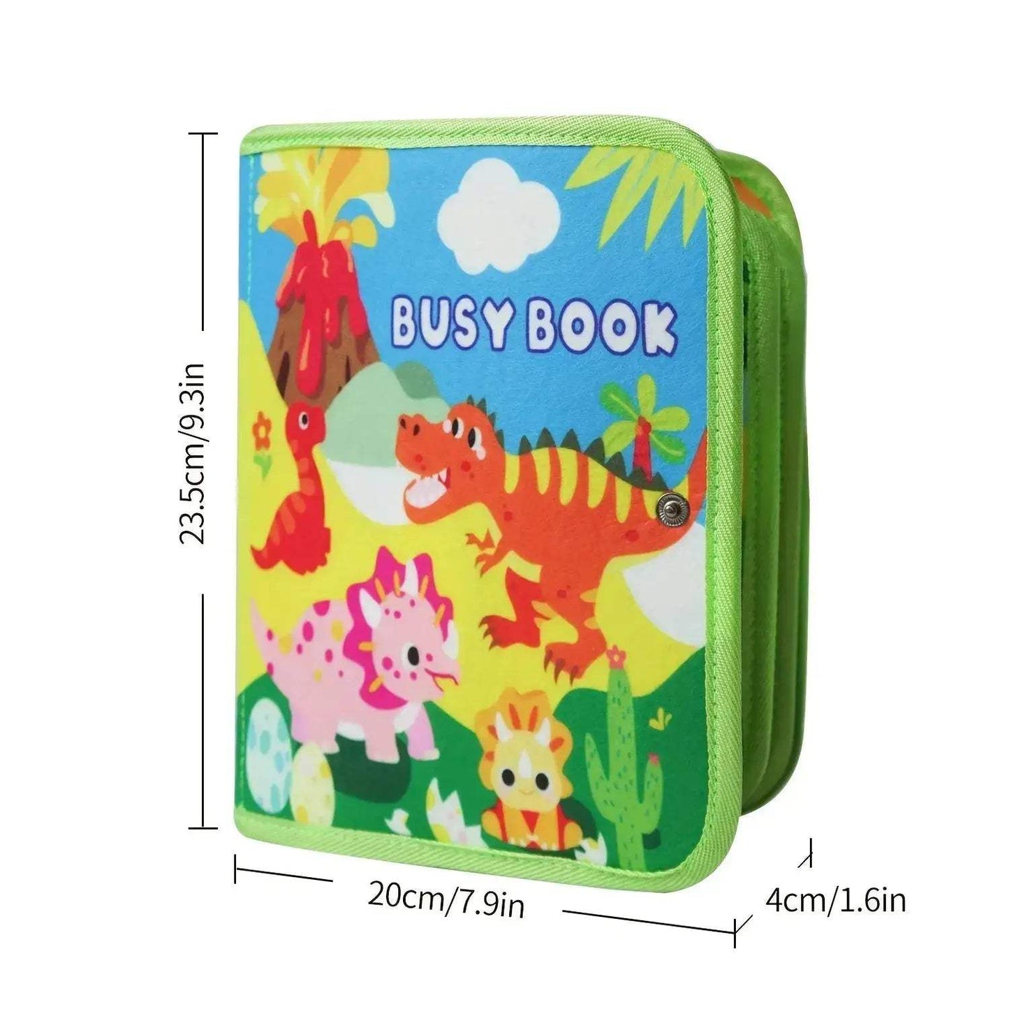 Interactive Dinosaur Busy Book Montessori Toy For Toddlers - ToylandEU