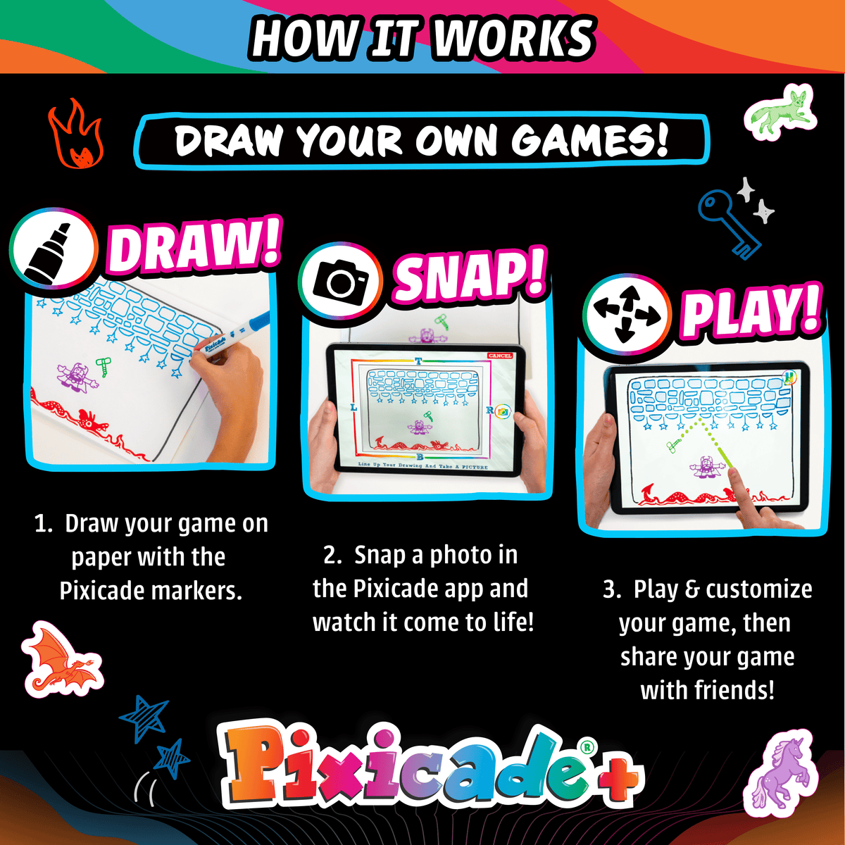 Interactive Drawing Game | Conductive Pen Tech | Toylandeu™