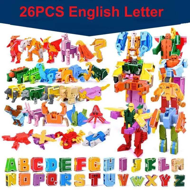 Interactive Educational Robot Dinosaur Alphabet Learn Kids - ToylandEU
