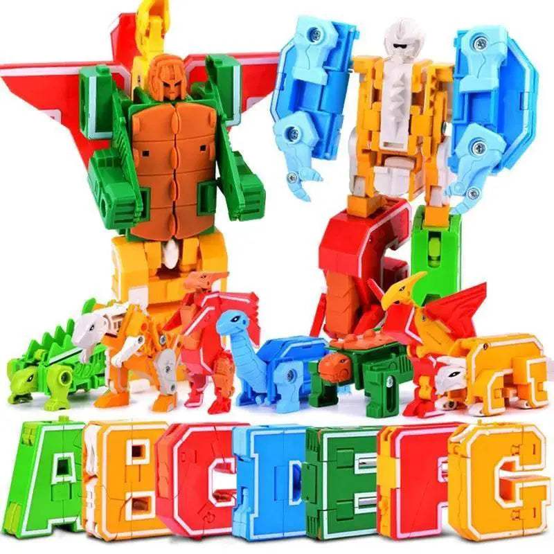 Interactive Educational Robot Dinosaur Alphabet Learn Kids - ToylandEU