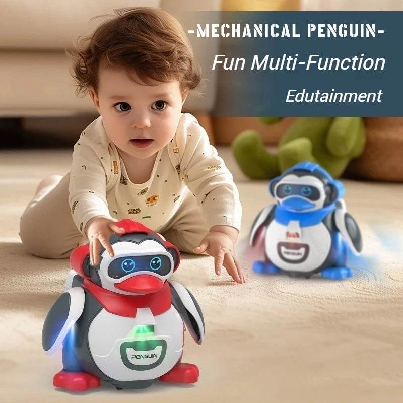 Interactive Electric Music Rocking Penguin Toy with Dancing Features for Children and Early Education - ToylandEU