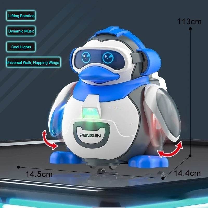 Interactive Electric Music Rocking Penguin Toy with Dancing Features for Children and Early Education - ToylandEU