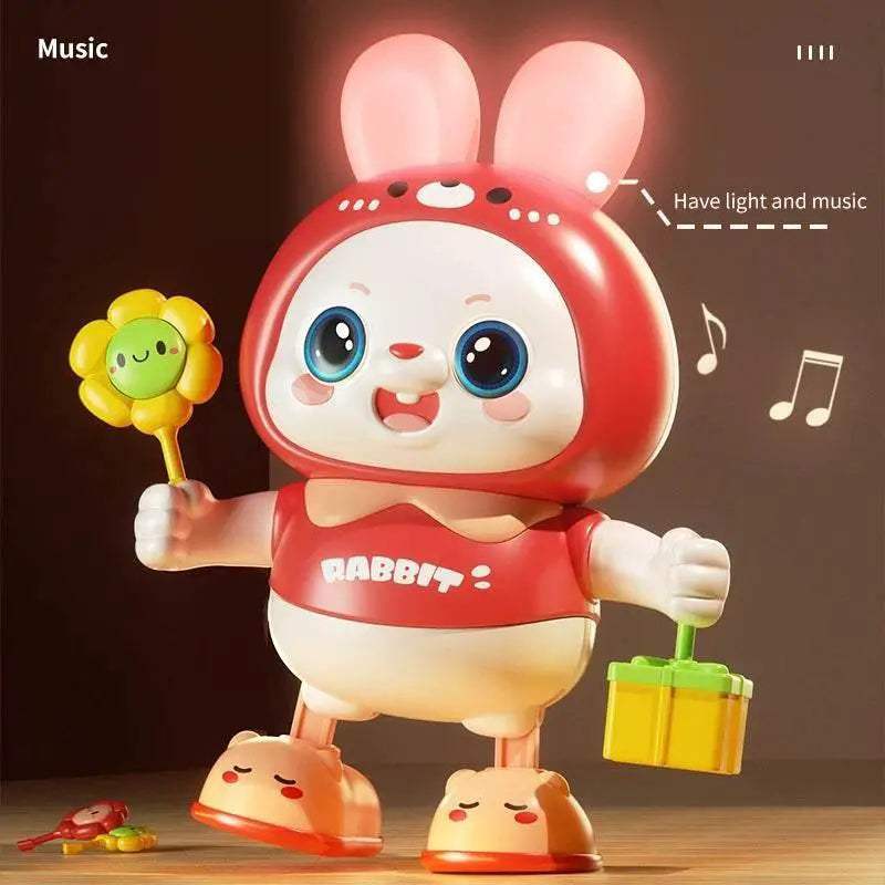 Interactive Electronic Dancing Rabbit Toy with Music and Lights for Kids Age 3 and Up - ToylandEU
