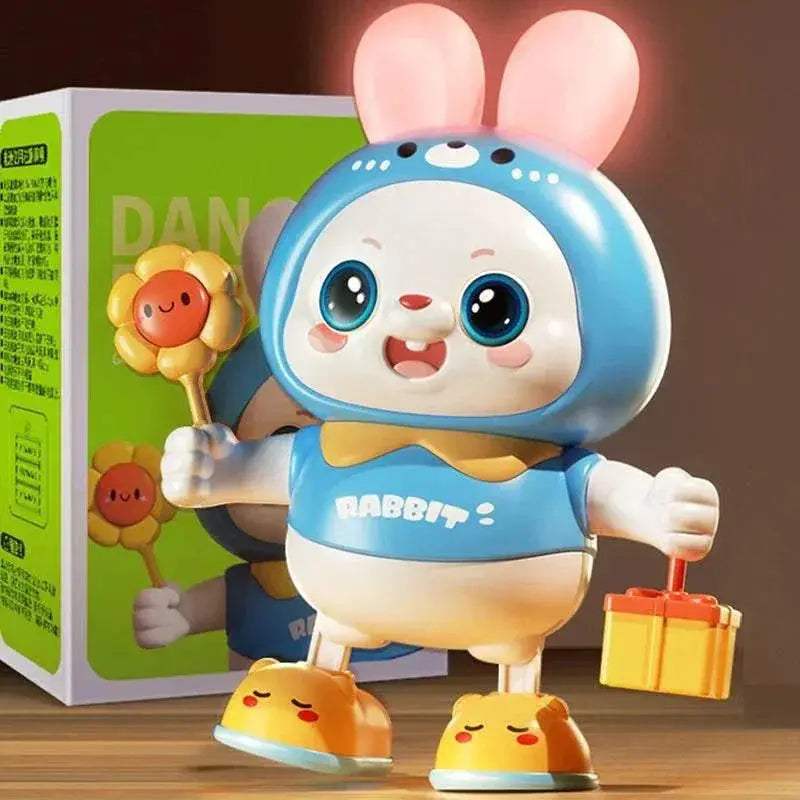 Interactive Electronic Dancing Rabbit Toy with Music and Lights for Kids Age 3 and Up - ToylandEU